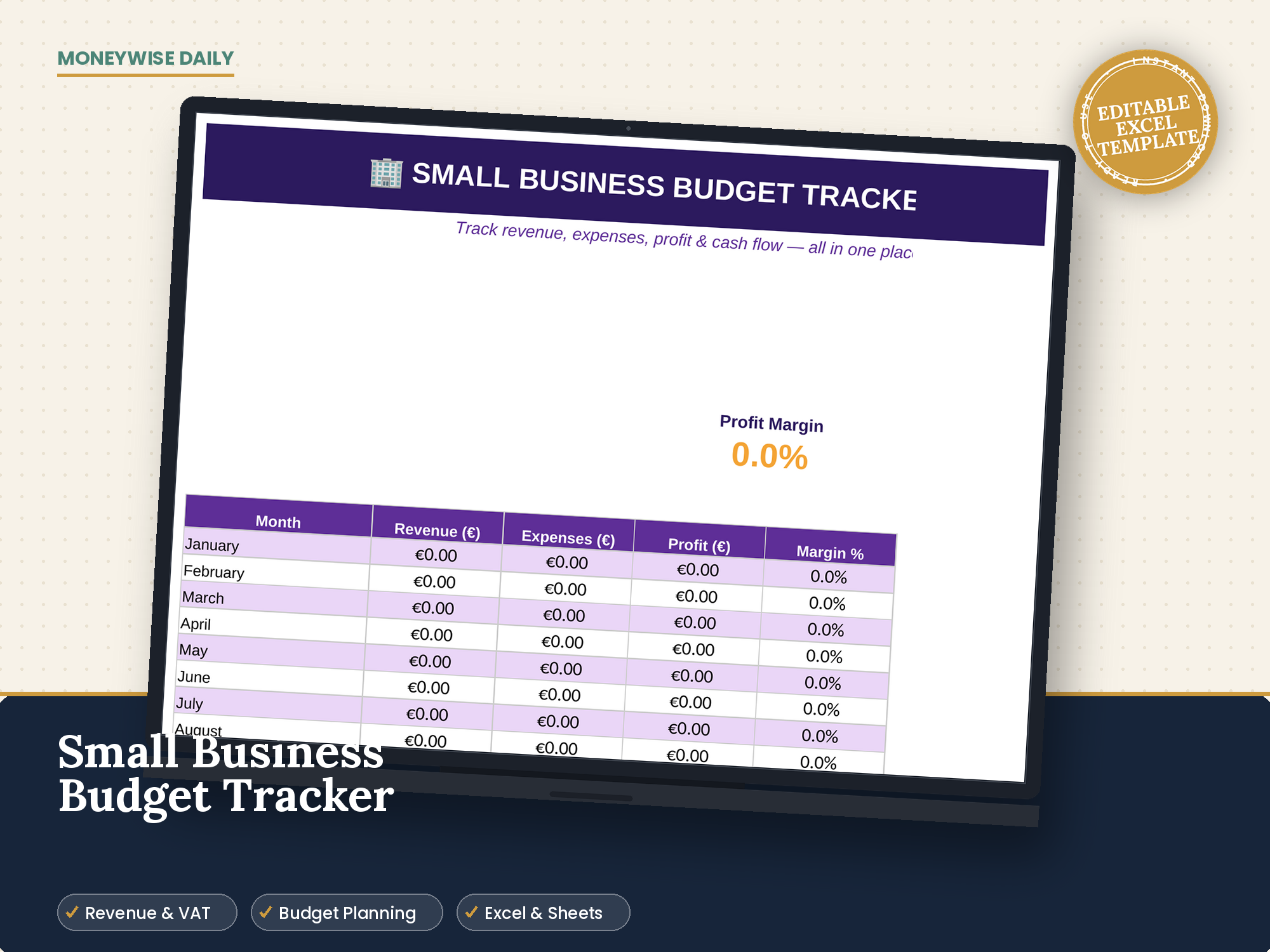 Small Business Budget Tracker